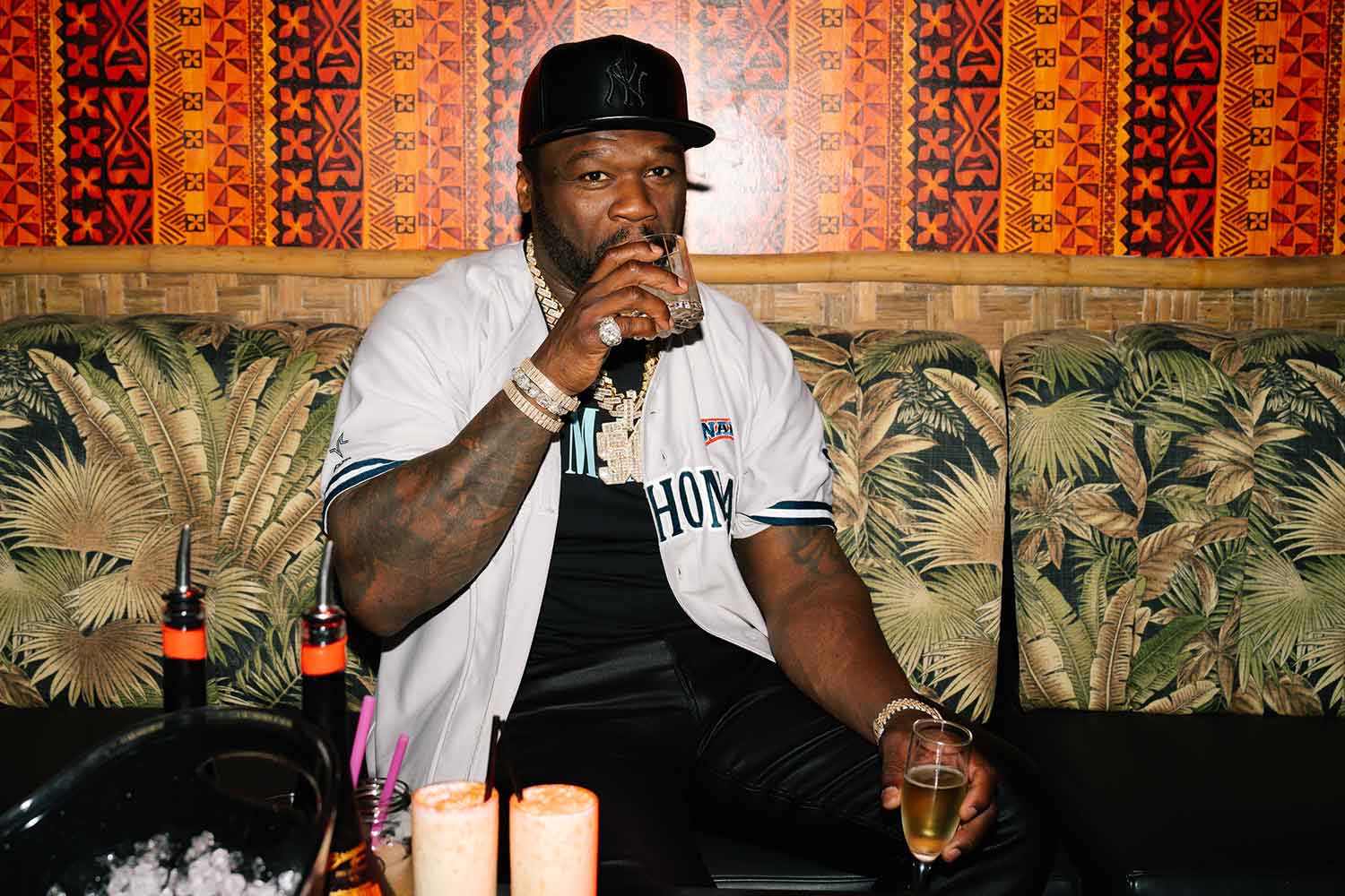 50 Cent at Casa Tiki